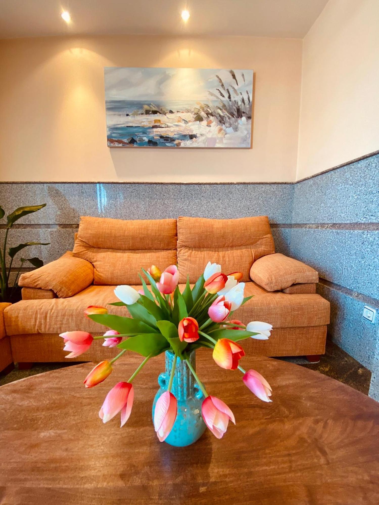 Duerming Areas Playa Hotel Sanxenxo Luaran gambar