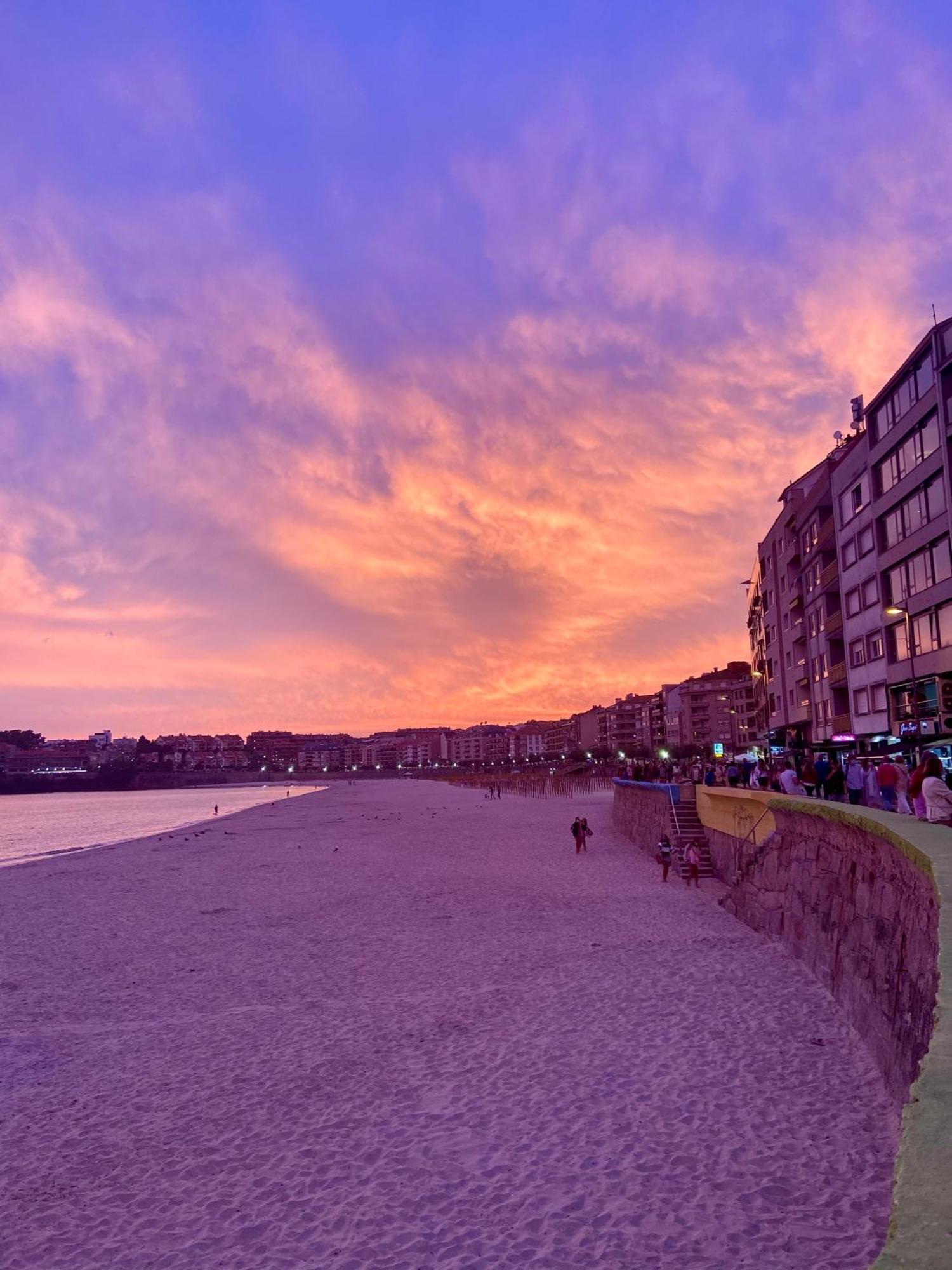 Duerming Areas Playa Hotel Sanxenxo Luaran gambar