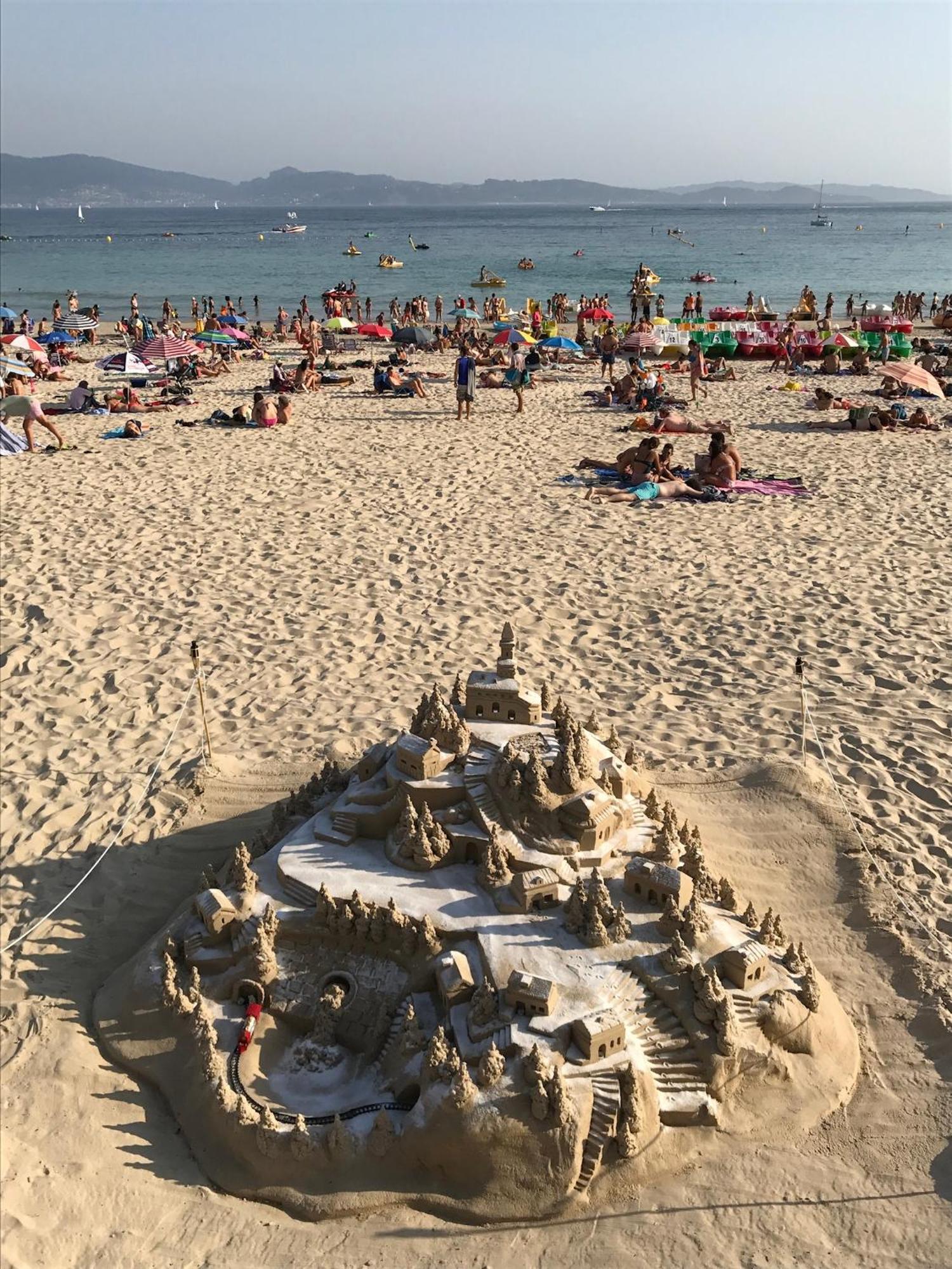 Duerming Areas Playa Hotel Sanxenxo Luaran gambar